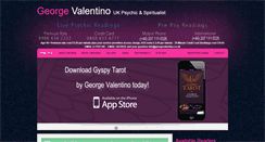 Desktop Screenshot of georgevalentino.co.uk